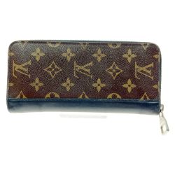 〇〇 LOUIS VUITTON ルイヴィトン モノグラム マカサー ジッピーウォレット ヴェルティカル ラウンドファスナー長財布 M60109 ブラウン Bランク