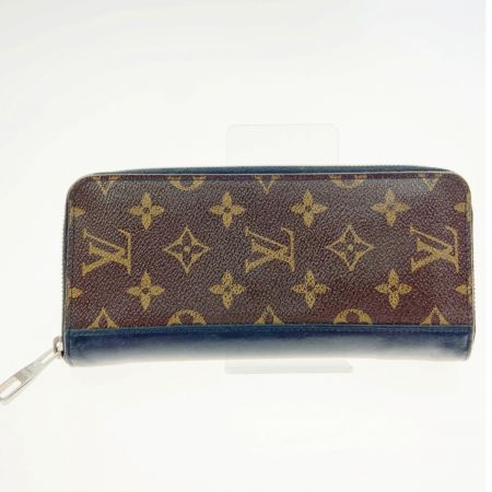 中古】 LOUIS VUITTON ルイヴィトン モノグラム マカサー ジッピー 