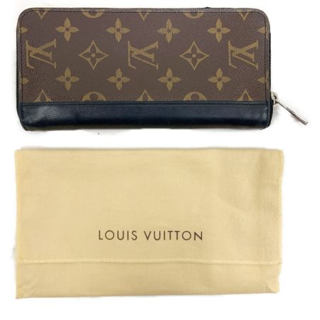  LOUIS VUITTON ルイヴィトン モノグラム マカサー ジッピーウォレット ヴェルティカル ラウンドファスナー長財布 M60109 ブラウン