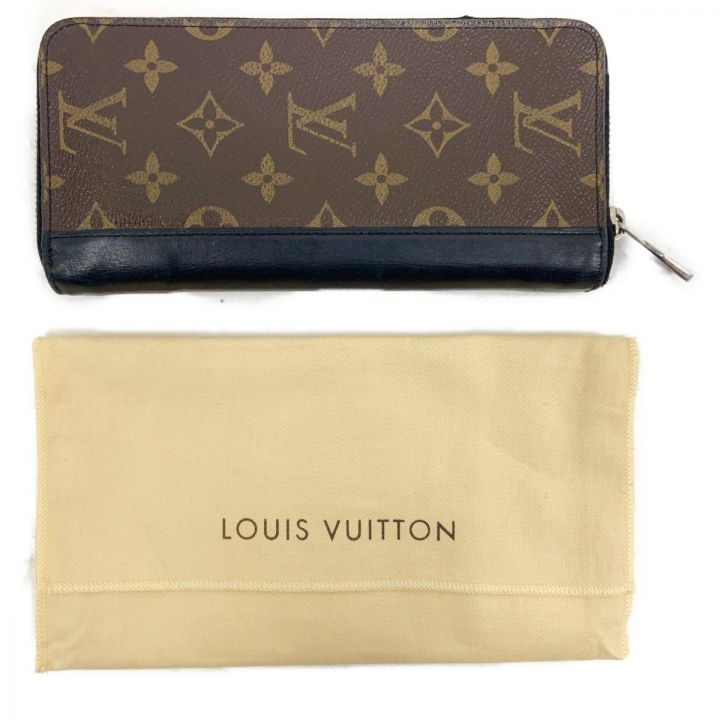 LOUIS VUITTON ルイヴィトン モノグラム マカサー ジッピーウォレット ヴェルティカル ラウンドファスナー長財布 M60109 ブラウン｜ 中古｜なんでもリサイクルビッグバン