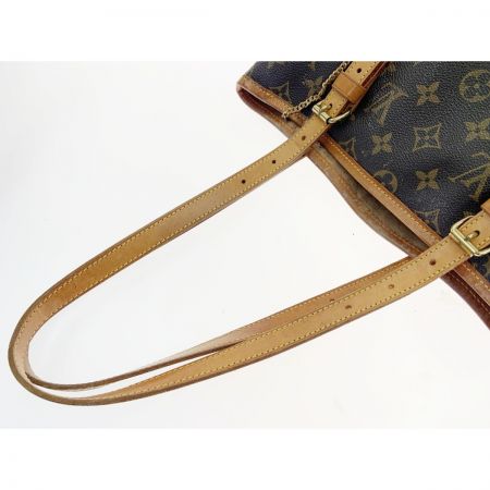  LOUIS VUITTON ルイヴィトン モノグラム バケットGM ショルダーバッグ M42236 ブラウン 現状渡し