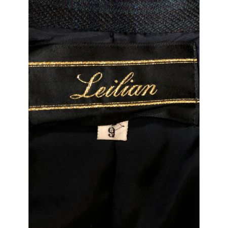  Leilian レリアン レディース ジャケット サイズ9 モスグリーン