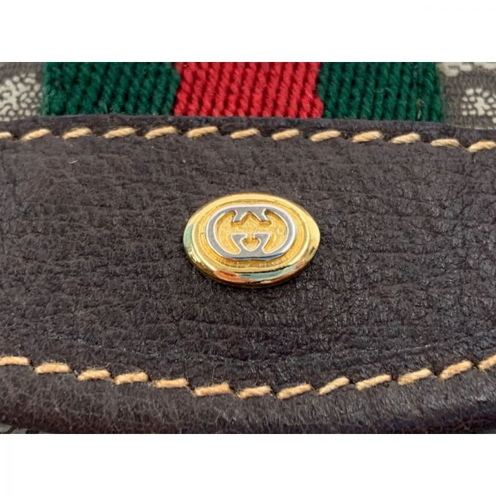 GUCCI グッチ オールドグッチ GGプラス シェリーライン ポーチ 小物入れ 89・01・021｜中古｜なんでもリサイクルビッグバン