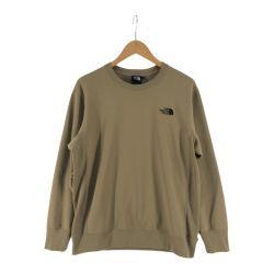 〇〇 THE NORTH FACE ザノースフェイス メンズ スウェット サイズS NT62238X ベージュ Bランク