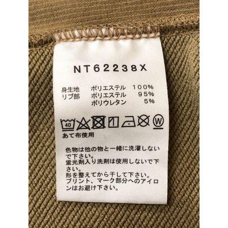  THE NORTH FACE ザノースフェイス メンズ スウェット サイズS NT62238X ベージュ