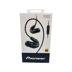 〇〇 Pioneer パイオニア イヤホン カナル型 ハイレゾ対応 SE-CH5T ブラック Sランク
