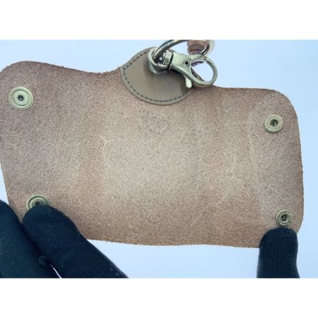  IL BISONTE イルビゾンテ キーケース ライトブラウン