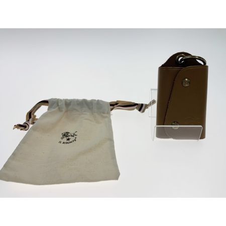 ぱんださま専用 IL BISONTE イルビゾンテ　ブラウン　キーケース org.jpg