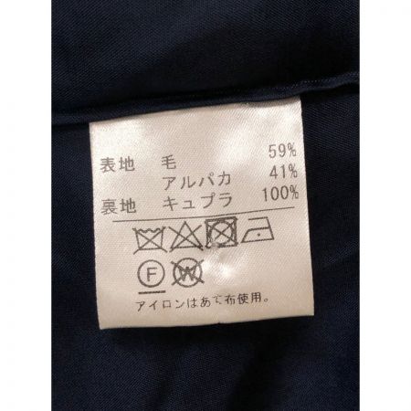  Leilian レリアン レディース コート ウールコート サイズ17+ ネイビー