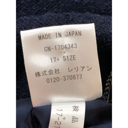  Leilian レリアン レディース コート ウールコート サイズ17+ ネイビー