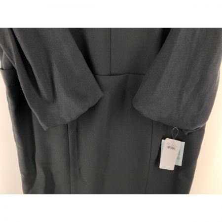  Leilian レリアン レディース ワンピース バルーン袖 サイズ17+ グレー