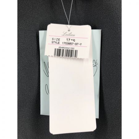  Leilian レリアン レディース ワンピース バルーン袖 サイズ17+ グレー