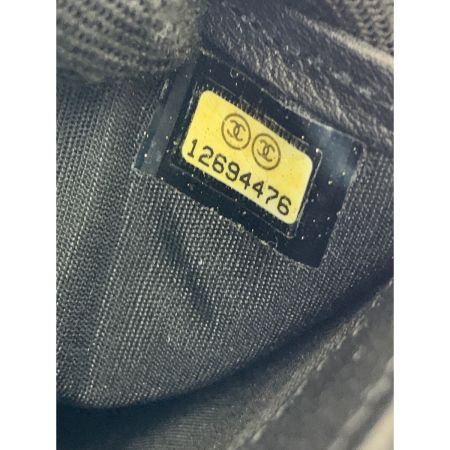  CHANEL シャネル カメリア バタフライ フラップウォレット 財布 長財布 ブラック