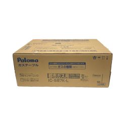 〇〇 Paloma パロマ ガスコンロ 都市ガス用 ガステーブル IC-S87K-L 未開封品 Nランク
