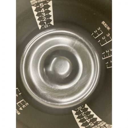  MITSUBISHI ミツビシ 本炭釜 紬 IH炊飯器 5.5合 NJ-BWD10-B ブラック