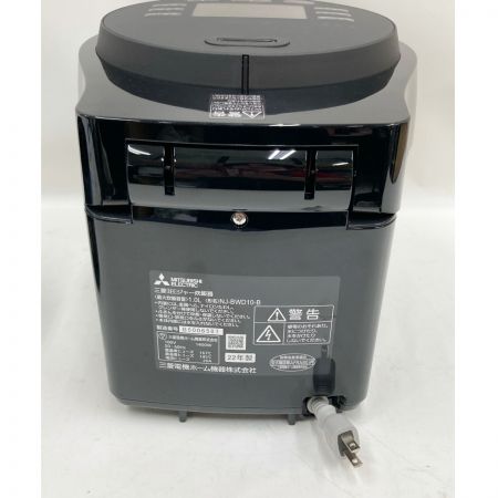  MITSUBISHI ミツビシ 本炭釜 紬 IH炊飯器 5.5合 NJ-BWD10-B ブラック
