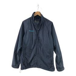 〇〇 Columbia コロンビア メンズ ジャケット チェック サイズS PM3317 ブルー Bランク