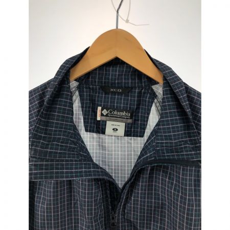  Columbia コロンビア メンズ ジャケット チェック サイズS PM3317 ブルー