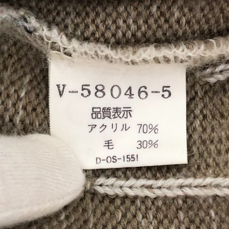  heath ヒース メンズ ニット セーター サイズ不明 V-58046-5 ベージュ