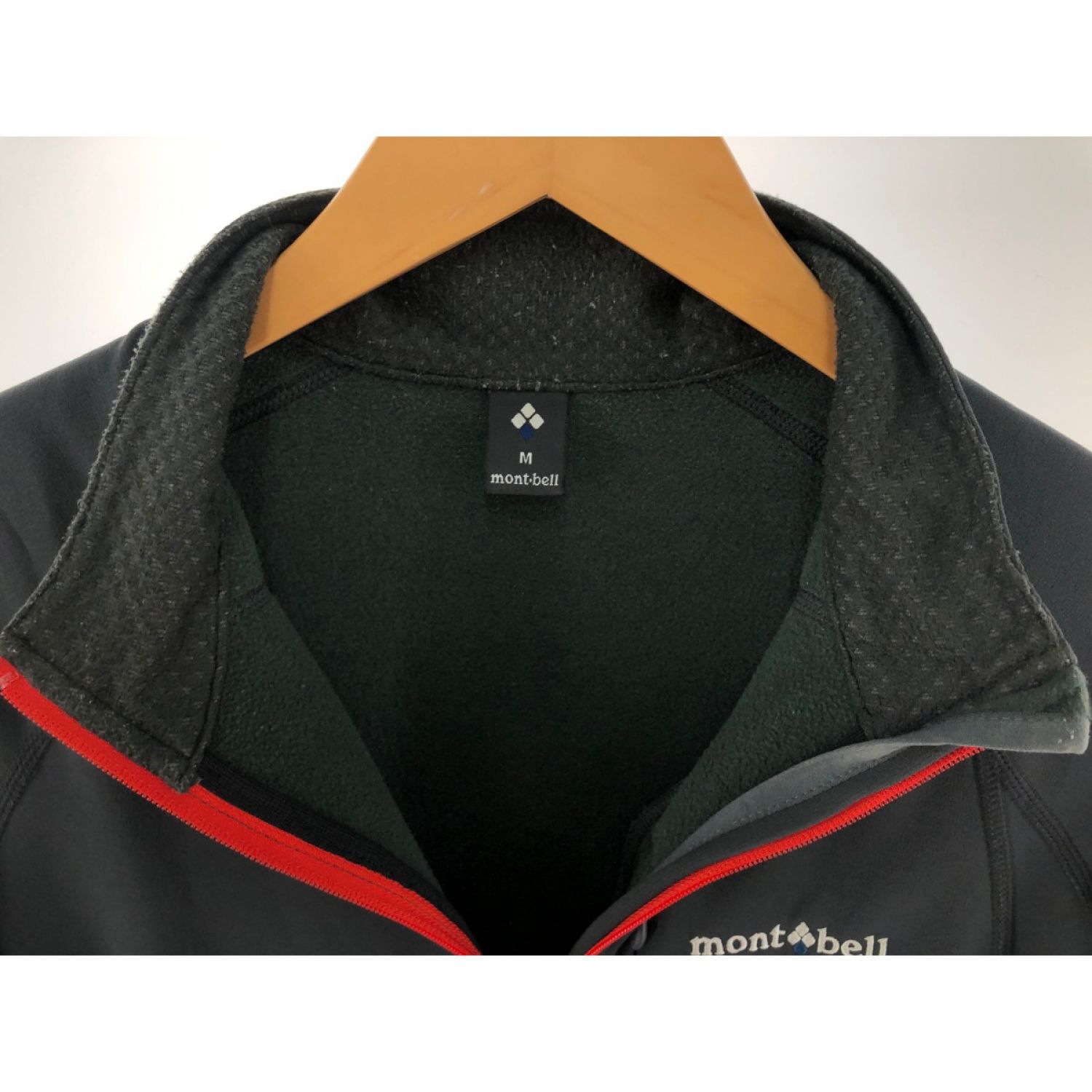 mont-bell モンベル ナイロンジャケット ブラック黒 XLオーバーサイズ