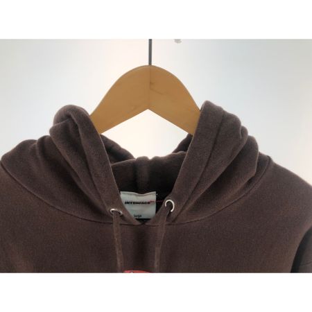  INTER FACE メンズ パーカー プルオーバーパーカー サイズL ブラウン