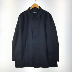 〇〇 REGAL リーガル メンズ コート サイズL ブラック ネーム入り Bランク