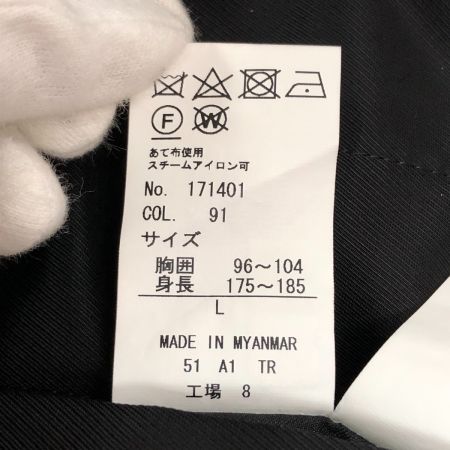  REGAL リーガル メンズ コート サイズL ブラック ネーム入り