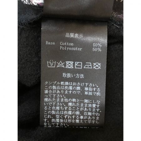  h.NAOTO メンズ パーカー 裏起毛プルオーバーパーカー DOKUROGOTH HOODIE No.001 ブラック