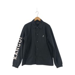 〇〇 KANGOL カンゴル メンズ ジャケット コーチジャケット サイズM ブラック Bランク