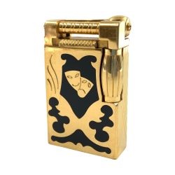 〇〇 S.T.Dupont エステーデュポン テアトロ アルルカン ライター ハンマーヘッド 世界2500個限定 1989/2500 ゴールド 現状渡し  Dランク