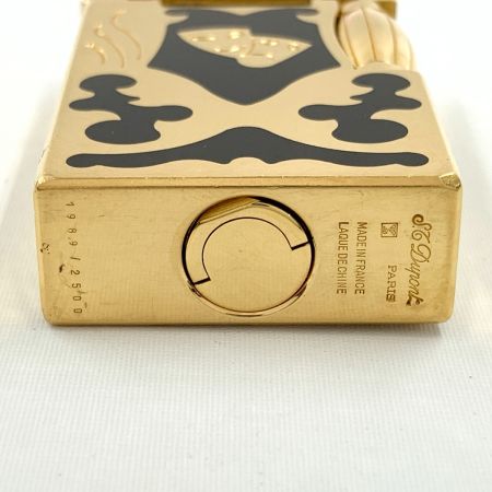  S.T.Dupont エステーデュポン テアトロ アルルカン ライター ハンマーヘッド 世界2500個限定 1989/2500 ゴールド 現状渡し 