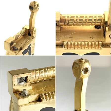  S.T.Dupont エステーデュポン テアトロ アルルカン ライター ハンマーヘッド 世界2500個限定 1989/2500 ゴールド 現状渡し 