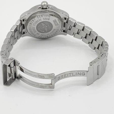  BREITLING ブライトリング コルトオーシャン レディース 腕時計 A77380 シルバー x ホワイト