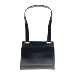 〇〇 GUCCI グッチ ショルダー バッグ 002 2046 0513 ブラック Cランク