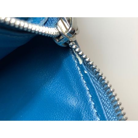  LOUIS VUITTON ルイヴィトン ジッピーウォレット タイガ ヴェルティカル ラウンド長財布 M32836 ブルー