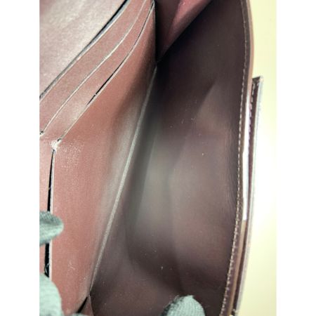  LOUIS VUITTON ルイヴィトン モノグラム ヴェルニ ポルトフォイユ ジャンヌ レディース 二つ折り長財布 M61688 エンジ