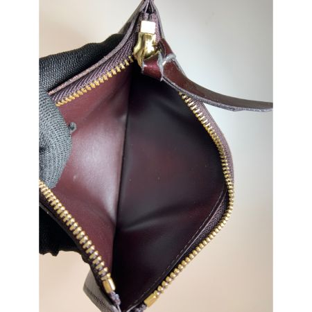  LOUIS VUITTON ルイヴィトン モノグラム ヴェルニ ポルトフォイユ ジャンヌ レディース 二つ折り長財布 M61688 エンジ