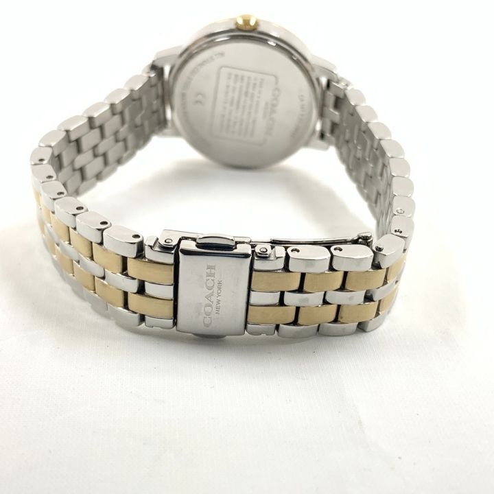 COACH コーチ 3針 クォーツ 腕時計 CA.147.7.20.2055S ゴールド - 中古
