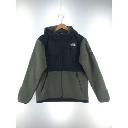 〇〇 THE NORTH FACE ザノースフェイス メンズ ジャケット フリースジャケット デナリフーディ サイズM NA72052 ブラック×カーキ Bランク