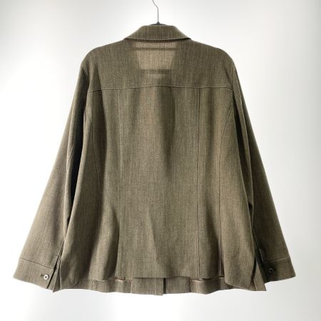  Leilian レリアン レディース  シャツ サイズ17+ カーキ