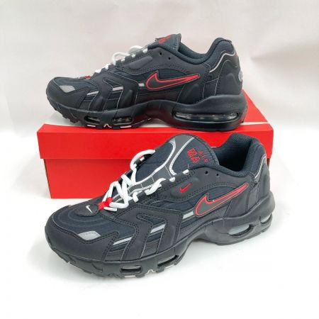  NIKE ナイキ エアマックス AIR MAX 96 II スニーカー DC9409-002 ブラック×レッド x レッド 未使用品 28.5cm