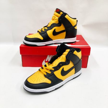 【中古】 NIKE ナイキ ダンク ハイ Dunk High University Gold and