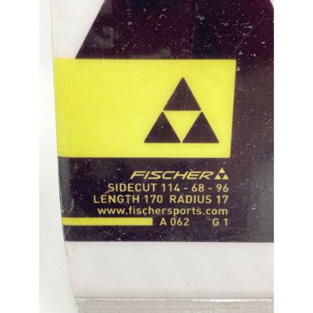  FISHER フィッシャー レースブースター RACEBOOSTER rc4 worldcup rc  ホワイト スキー板