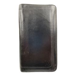 〇〇 LOUIS VUITTON ルイヴィトン ジッピー オーガナイザー ユタ ラウンドファスナー長財布  M97026 ブラック Cランク