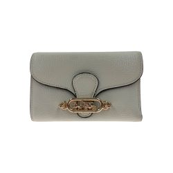 〇〇 COACH コーチ ペブルド レザー ミディアム エンベロープ ウォレット 三つ折り財布 F88099 Bランク