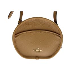 〇〇 COACH コーチ キャンティーンクロスボディ ショルダー ミニバッグ F75516 ブラウン Bランク