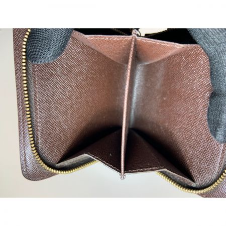  LOUIS VUITTON ルイヴィトン ダミエ コンパクト ジップ 二つ折り短財布 N61668