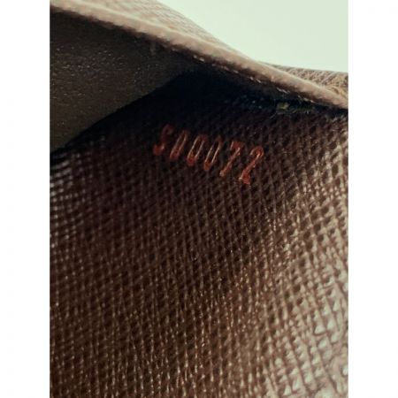  LOUIS VUITTON ルイヴィトン ダミエ コンパクト ジップ 二つ折り短財布 N61668