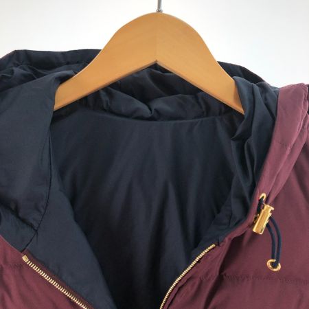  Leilian レリアン レディース ダウンベスト サイズ17号 バーガンディー