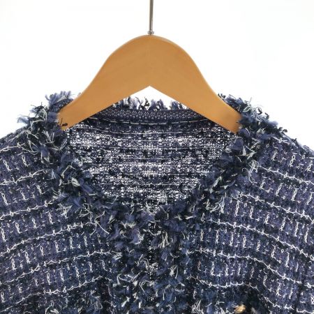  Leilian レリアン レディース ジャケット サイズ17+ ネイビー